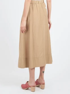 Hot - Double Pleated Skirt in Women Skirts