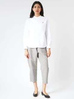 Online - Easy Pants in Black and Ecru Stripe Women Pants | Overalls & Jumpsuits