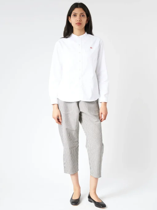 Online - Easy Pants in Black and Ecru Stripe Women Pants | Overalls & Jumpsuits
