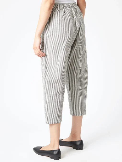 Online - Easy Pants in Black and Ecru Stripe Women Pants | Overalls & Jumpsuits