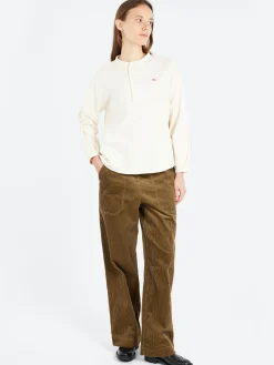 Clearance - Henley Neck Pullover Shirt in Women Tops & Blouses