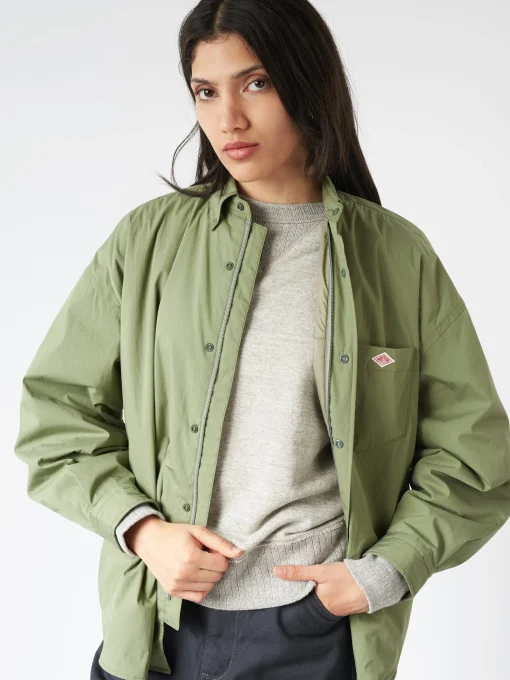 Clearance - Hooded Shirt Jacket in Women Outerwear