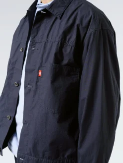 Fashion - Men's Cotton Weather Short Jacket in Navy Outerwear