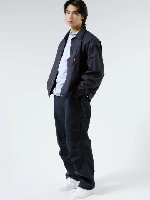 Fashion - Men's Cotton Weather Short Jacket in Navy Outerwear