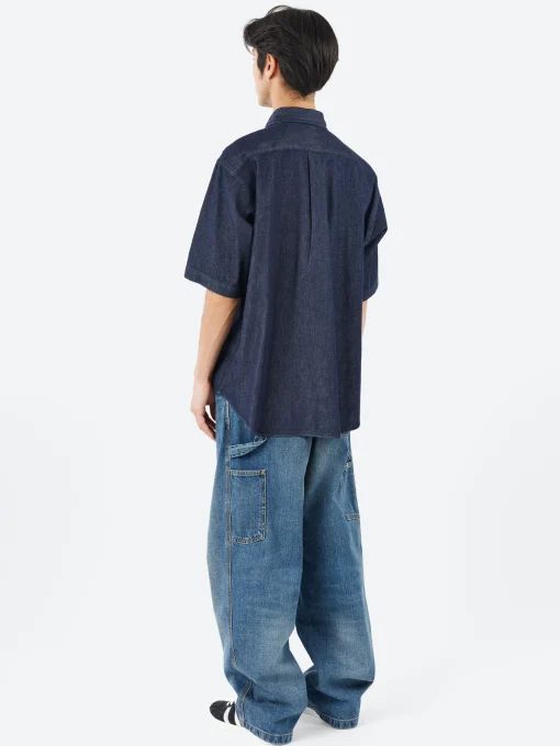 Best - Men's Denim Dungaree B.D S/S Shirt in Button-Ups