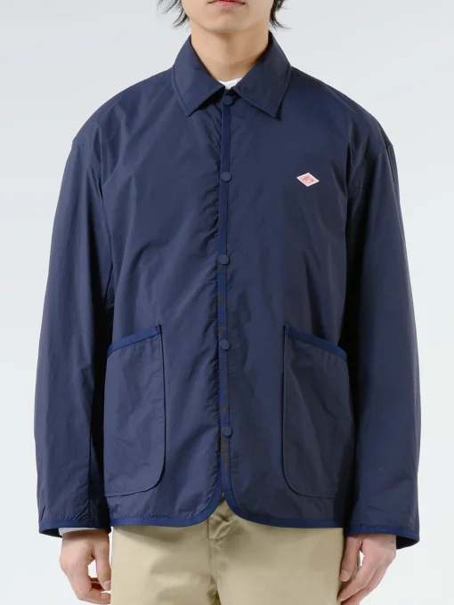 Fashion - Men's Nylon Tusser Jacket in Navy Outerwear