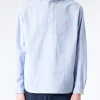 Clearance - Oxford Round Collar Pullover Shirt in Button-Ups