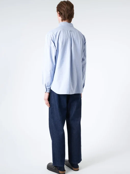 Clearance - Oxford Round Collar Pullover Shirt in Button-Ups