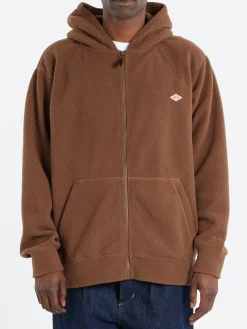 New - Polartec Boa Fleece Zip Hoodie in Outerwear