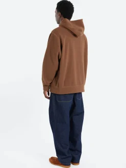 New - Polartec Boa Fleece Zip Hoodie in Outerwear