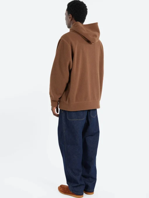 New - Polartec Boa Fleece Zip Hoodie in Outerwear
