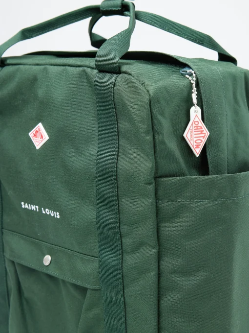 Clearance - Saint Louis Backpack in Dark Green Women Bags | Belts