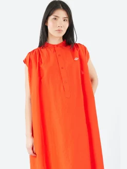 Sale - Sleeveless Dress in Poppy Red Women Dresses