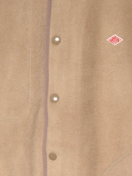 Online - Women's Collarless Fleece Jacket in Women Outerwear