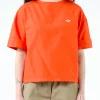 Best - Women's Cotton Linen Collarless Pullover Shirt in Red Women Tops & Blouses