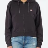 Sale - Women's Cotton Terry Zip Hoodie in Women Tops & Blouses | Sweatshirts