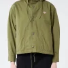 Hot - Women's Cotton Weather Hooded Short Jacket in Women Outerwear