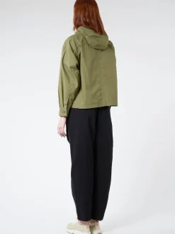 Hot - Women's Cotton Weather Hooded Short Jacket in Women Outerwear