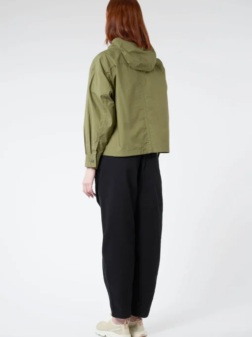 Hot - Women's Cotton Weather Hooded Short Jacket in Women Outerwear