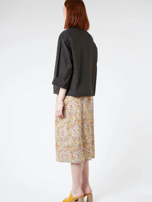 Sale - Women's Cotton Weather Collarless Short Jacket in Women Outerwear