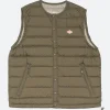 Best - Women's Inner Down Crewneck Vest in Olive Women Outerwear