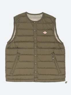 Best - Women's Inner Down Crewneck Vest in Olive Women Outerwear