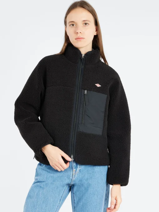 Discount - Women's Insulation Stand Collar Boa Jacket in Women Outerwear