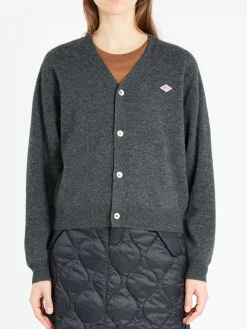 Sale - Women's Lambswool V-Neck Knit Cardigan in Women Tops & Blouses | Knitwear