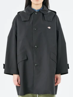 Best - Women's 3-Layer Cloth Hooded Balmacaan Coat in Women Outerwear