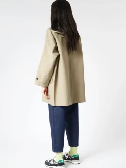 Discount - Women's 3-Layer Cloth Hooded Balmacaan Coat in Women Overalls & Jumpsuits | Outerwear