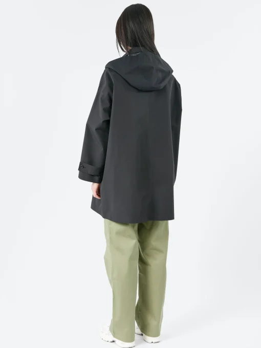 Best - Women's 3-Layer Cloth Hooded Balmacaan Coat in Women Outerwear