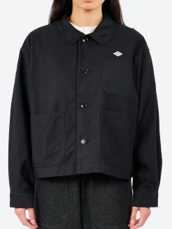 Sale - Women's Moleskin Wide Coverall Jacket in Women Outerwear | Outerwear