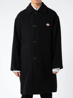Hot - Wool Light Pile Long Coat in Outerwear