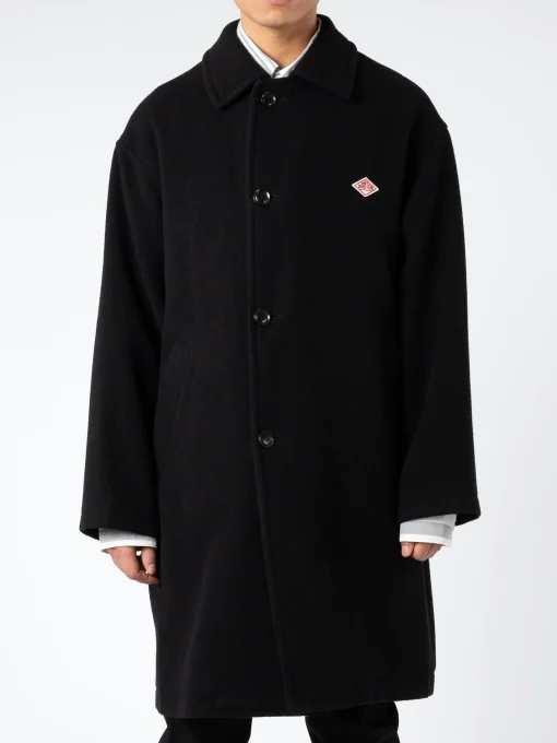 Hot - Wool Light Pile Long Coat in Outerwear