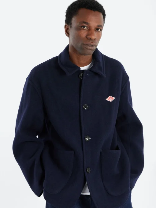 Clearance - Wool Light Pile Work Jacket in Outerwear