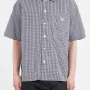 Fashion - Work Shirt in Black Gingham Button-Ups