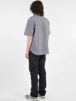Fashion - Work Shirt in Black Gingham Button-Ups