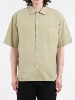 Sale - Work Shirt in Leaf Green Button-Ups