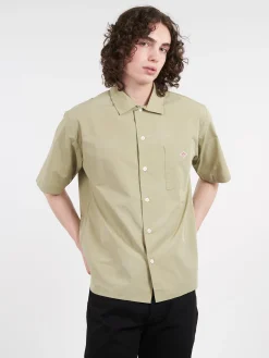 Sale - Work Shirt in Leaf Green Button-Ups
