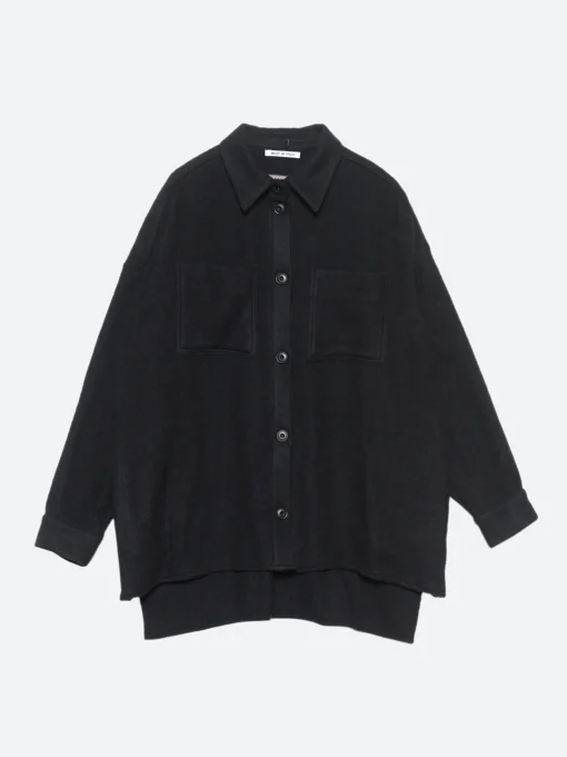 Hot - Lema Shirt Jacket in Black Women Overalls & Jumpsuits | Outerwear