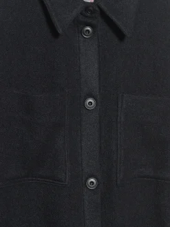 Hot - Lema Shirt Jacket in Black Women Overalls & Jumpsuits | Outerwear