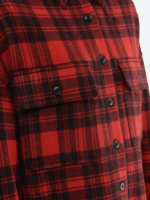 New - Luna Jacket in Red Plaid Women Overalls & Jumpsuits | Outerwear