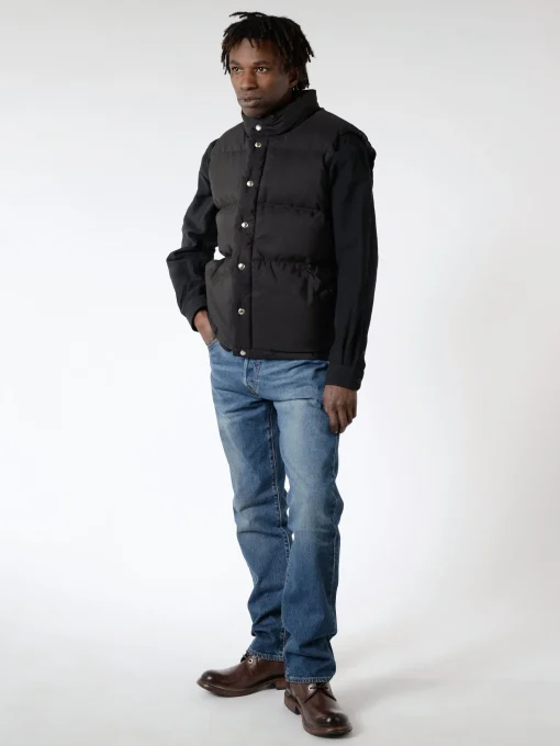 Outlet Down Italian Vest Outerwear