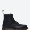 Hot - 1460 Faux Fur Lined Boots in Black Grizzly Women Boots | Boots
