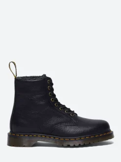 Hot - 1460 Faux Fur Lined Boots in Black Grizzly Women Boots | Boots