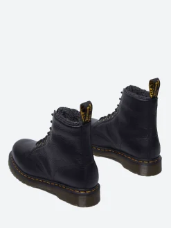 Hot - 1460 Faux Fur Lined Boots in Black Grizzly Women Boots | Boots