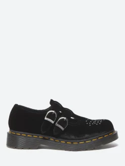 Discount - 8065 Mary Jane Shoes in Black Velvet Women Shoes