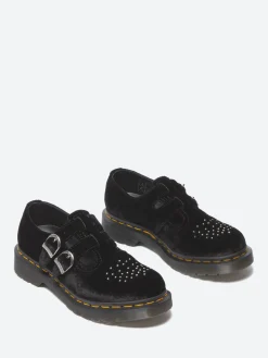 Discount - 8065 Mary Jane Shoes in Black Velvet Women Shoes