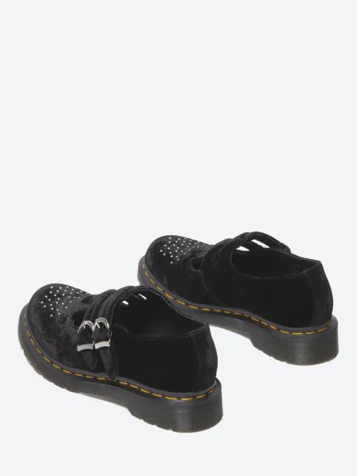Discount - 8065 Mary Jane Shoes in Black Velvet Women Shoes