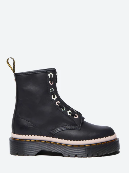 Online - 1460 Pascal Bex in Black Nappa Luxe Women Boots